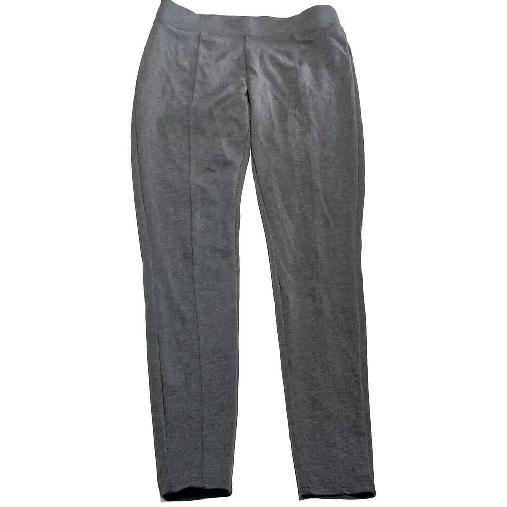 Old Navy Womens Small Charcoal Gray Ponte Pants Stretch Leggings Mom READ DESCRI